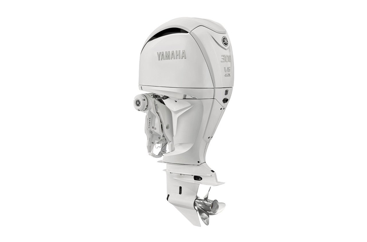 Yamaha 300hp White DEC Outboard Motor
